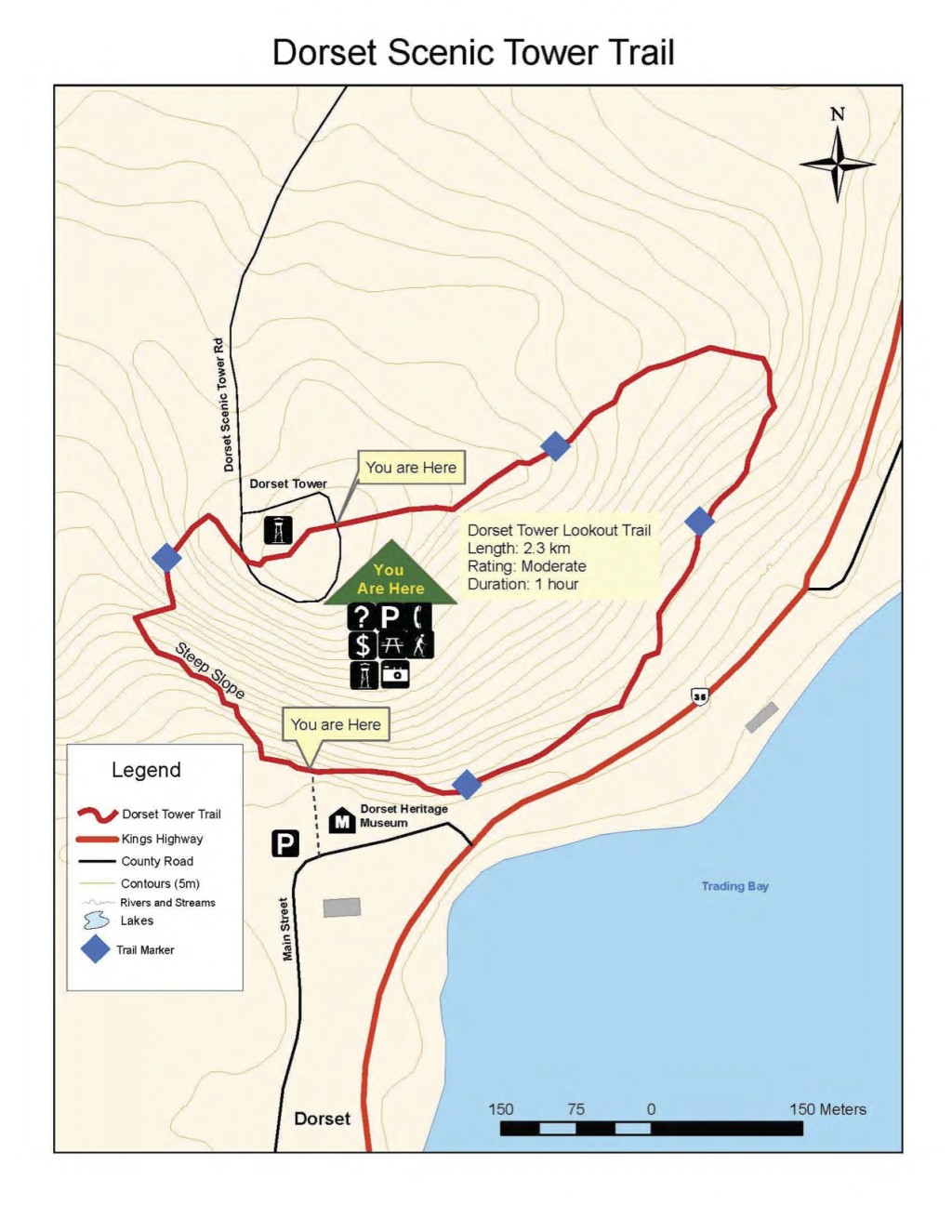 Dorset Fire Tower & Trail | Oxtongue Lake